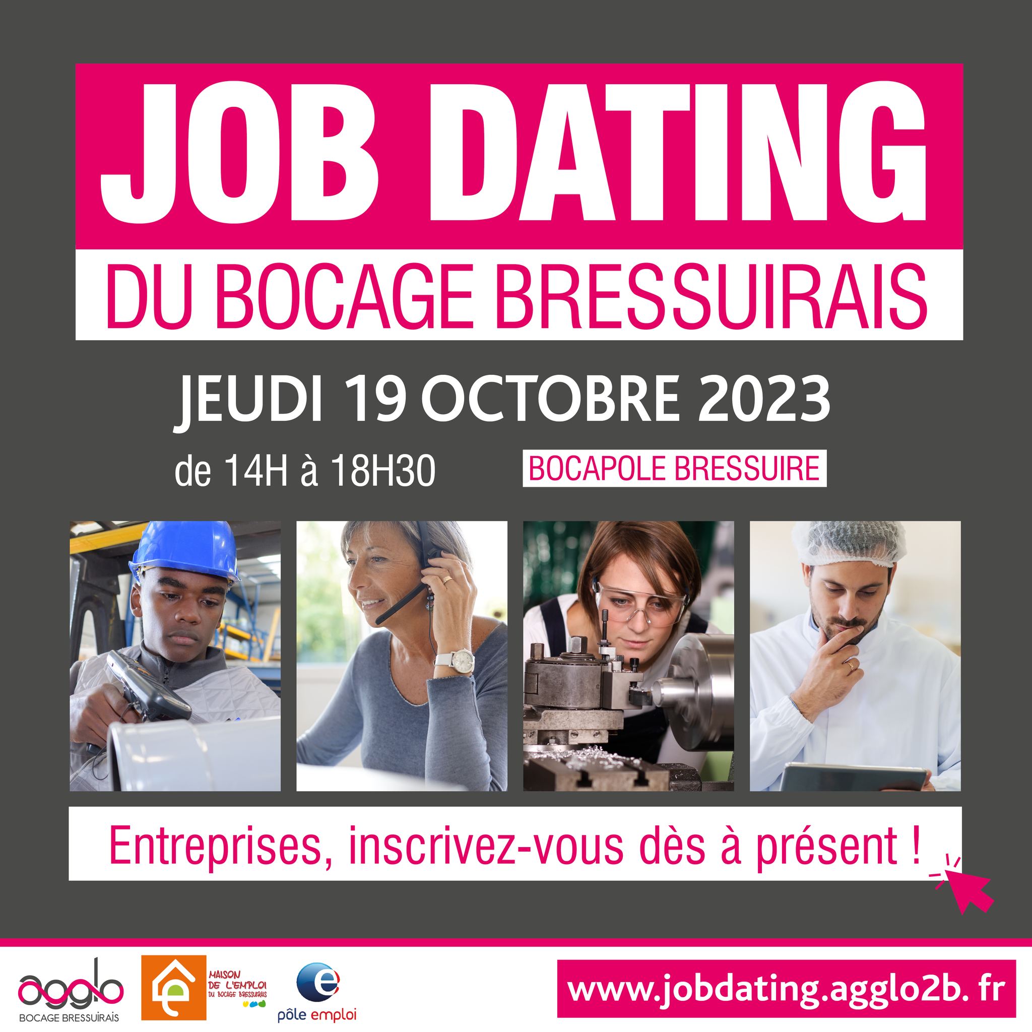 You are currently viewing Jobdating tous secteurs à Bressuire