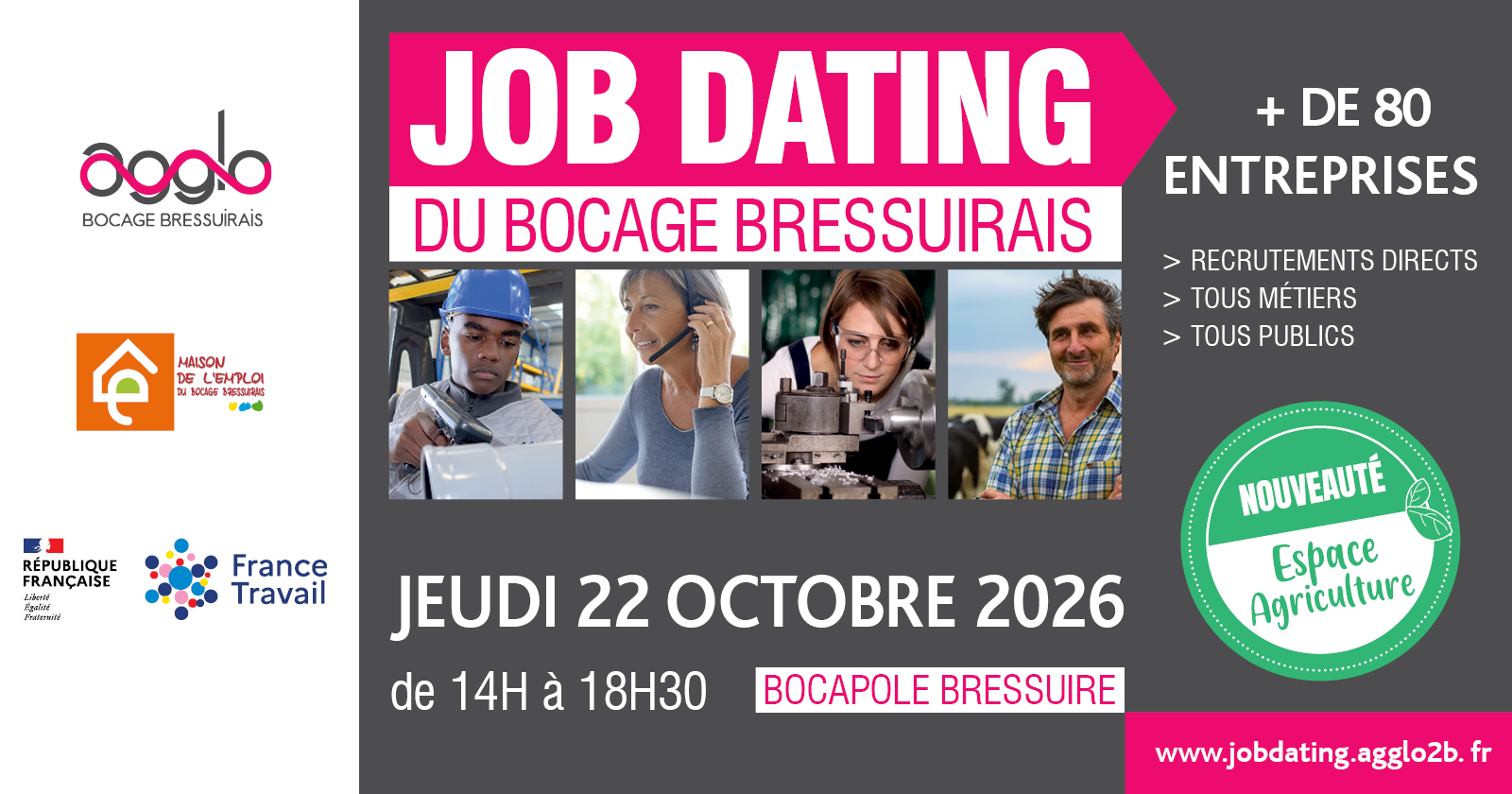 affiche du jobdating 2026