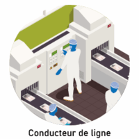 illustration conducteur de ligne