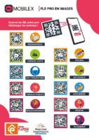 10 qr-code pour importer du vocabulaire professionnel dans l'application Mobilex