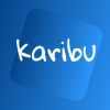logo de l'application karibu pour aider les débutants à apprendre le français à partir du pachto, de l’arabe, de l’ukrainien